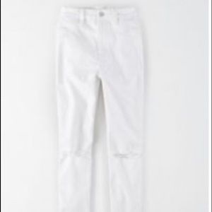 American Eagle curvy high waist ripped jeggings